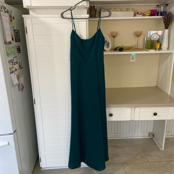 David's Bridal Dresses & Skirts - Green Bridesmaid Dress